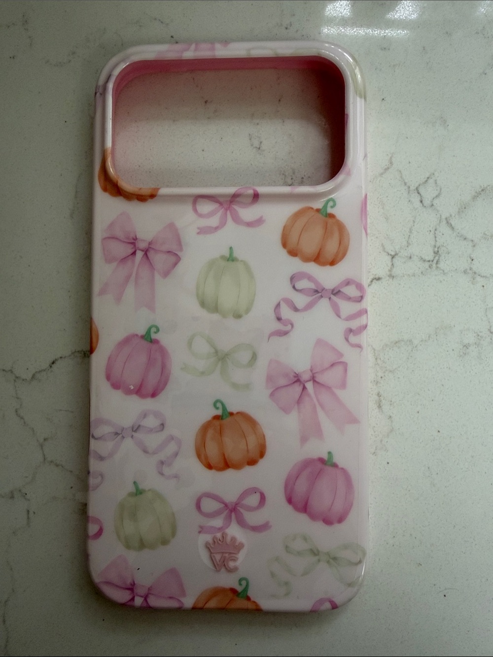 Velvet Caviar Pumpkin Princess iPhone 17 Pro Max case